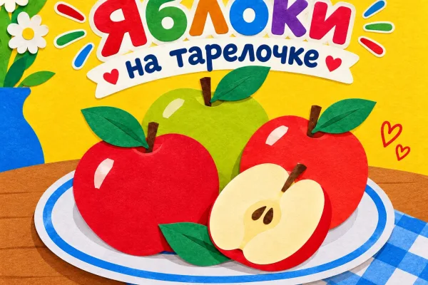 ”Яблоки на тарелочке ” - фото 1 из 5